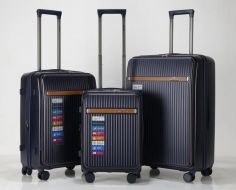 Чемодан Mironpan полипропилен 24" А:2504 синий Чемодан Mironpan полипропилен 24" А:2504 синий